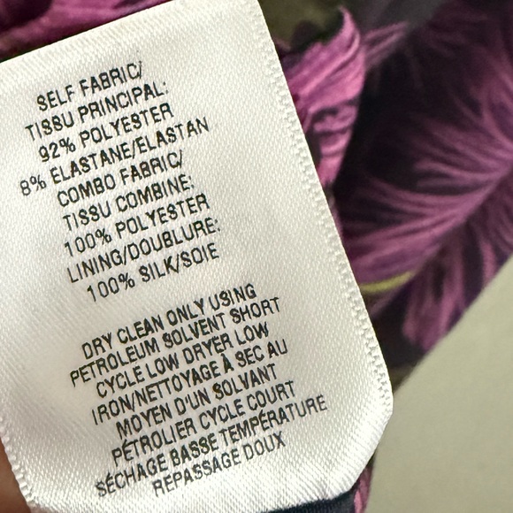 Oscar de la Renta Chrysanthemum Floral Midi Dress - Picture 11 of 12